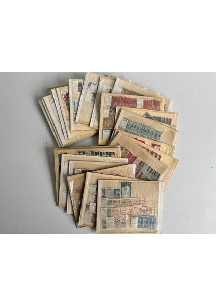 Yabancı Posta Pulu Lotu 870 Adet B012