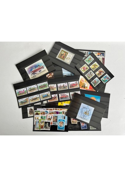 Yabancı Posta Pulu Lotu 500 Adet B014