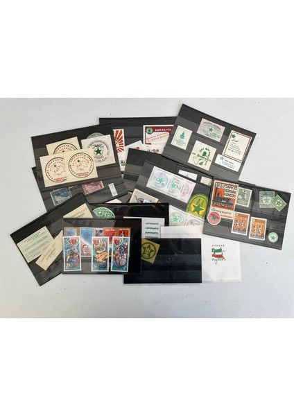 Yabancı Posta Pulu Lotu 240 Adet B018