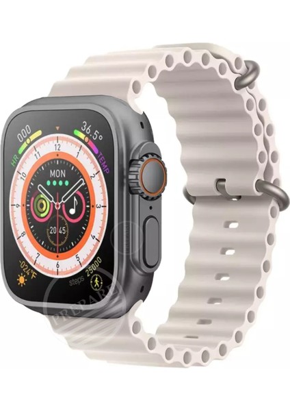 Watch 8 Ultra Adventure Sesli Asistan Nfc Bt Arama Özellikli 46 mm Ios Android Uyumlu Akıllı Saat