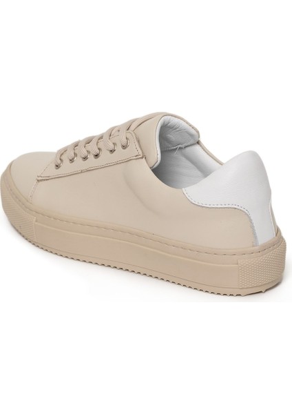 Kadın Hakiki Deri Günlük Spor Ayakkabı Sneakers