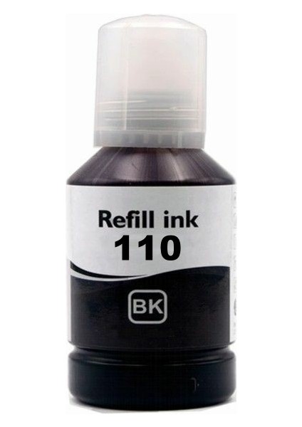 Epson 110 Ecotank M3180 Siyah Pigmentli Ithal Muadil Mürekkep - 127 ml