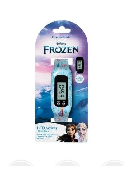 Silikon Kayışlı Disney Frozen LCD Activity Tracker Saat
