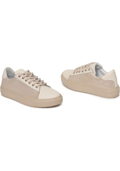 Kadın Hakiki Deri Günlük Spor Ayakkabı Sneakers