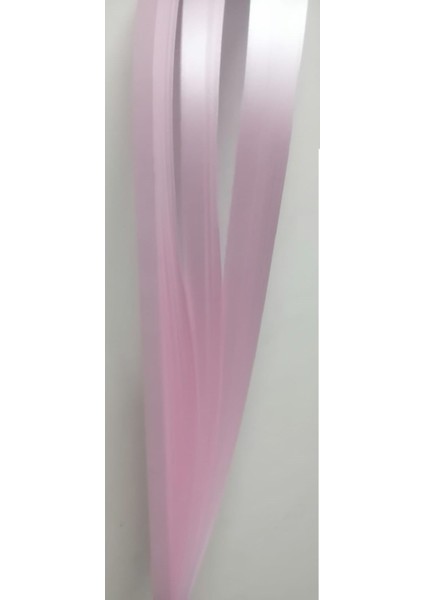5mm Pembe Renkli Quilling Kağıdı - 50'li Sedefli modelleri