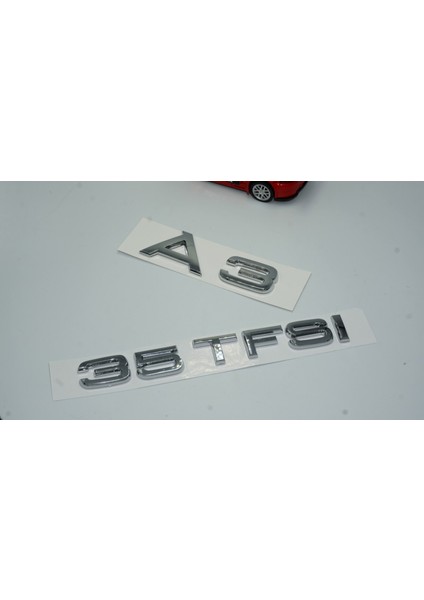 Audi A3 35 Tfsi Krom Abs 3m 3D Bagaj Yazı Logo Orjinal Ürün