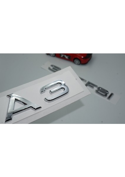 Audi A3 35 Tfsi Krom Abs 3m 3D Bagaj Yazı Logo Orjinal Ürün