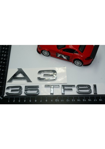 Audi A3 35 Tfsi Krom Abs 3m 3D Bagaj Yazı Logo Orjinal Ürün