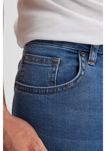 Carlo Skinny Fit Ekstra Dar Kalıp Normal Bel Ekstra Dar Paça Jean Pantolon A2876AX23SM