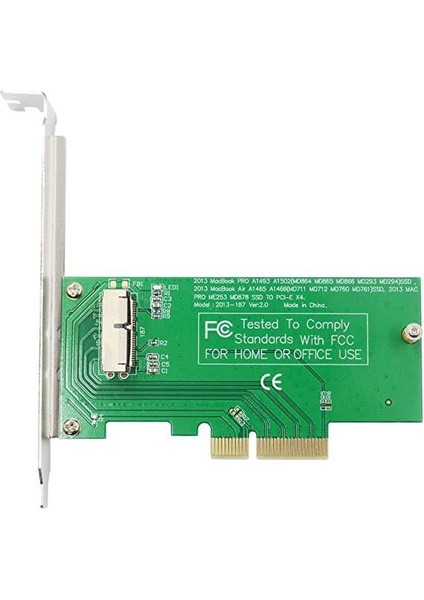 2013 macbook Pro A1493 A1502 SSD Pci-E X4 Çevirici macbook SSD 4x Çevirici