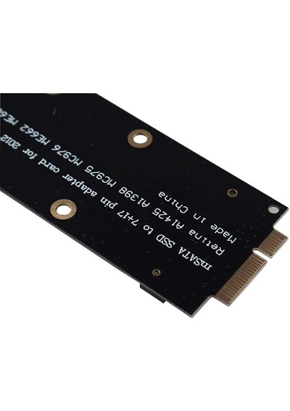 Msata 7+17 Pin macbook Sd Çevirici Mini Sata 2012 macbook SSD Çevirici Msata 24 Pin SSD Çevirici fiyatları