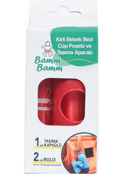 Kirli Bebek Bezi Çöp Poşeti ve Taşıma Aparatı fiyatları