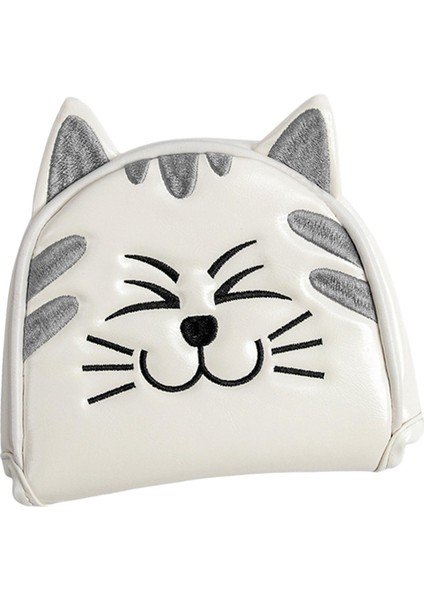 Golf Head, Ekipman Aksesuarları Kalın Sarılı Putter Headcover Yarı Direme Beyaz (Yurt Dışından) fırsatları