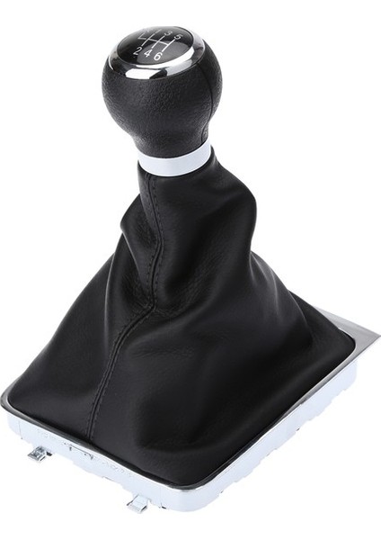 Vw Passat B6 Siyah Için 6 Hız Vites Topuzu Boot (Yurt Dışından)