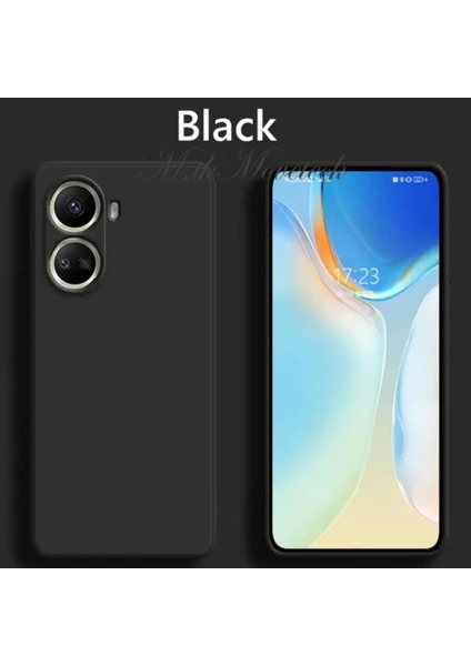 Huawei Nova 10 Se Uyumlu Kılıf Soft Yumuşak Silikon + 9h Ekran Koruyucu Set Kamera Lens Çevresi Korumalı Kapak