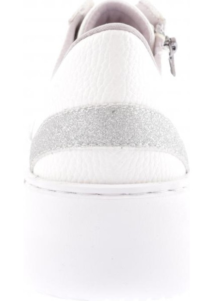 875-23Y Kadin Bağcikli Yanlari Fermuarli Sneaker Ayakkabi fırsatları