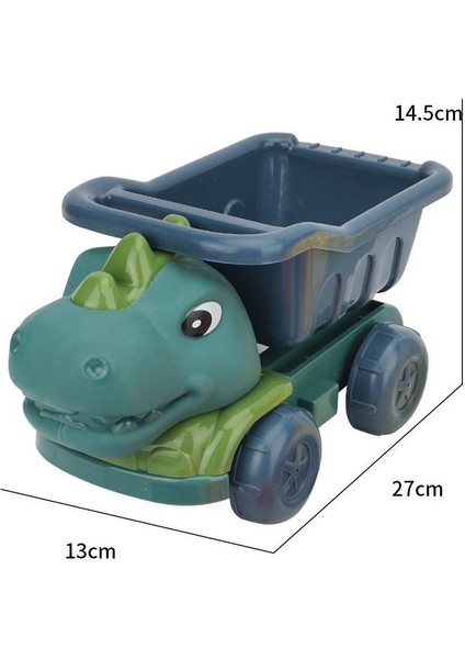 Beach Toys Dinozor Damperli Kamyon 6 Parçalı Set (Yurt Dışından)