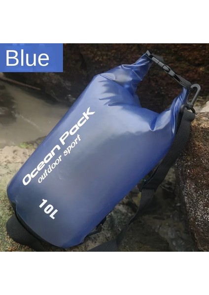 Rafting Için 10L Yarı Saydam Pvc Su Geçirmez Çanta (Yurt Dışından) modelleri