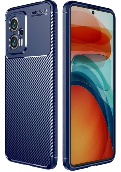 Xiaomi Poco X4 Gt ile Uyumlu Kılıf Focus Karbon Tasarım Telefon Kılıfı Kapak