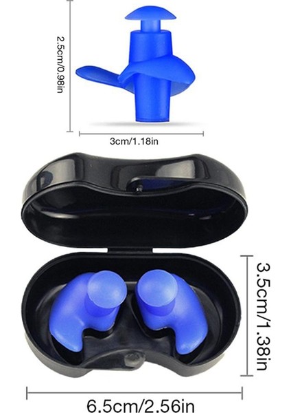 5çift Yüzme Kulakları Surf Duşu Bathing-Black (Yurt Dışından) fırsatları