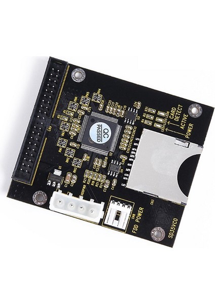 Sd 3.5 Inch Ide 40 Pin Converter Card Ide Sd Card Adapter SSD Içerikli Depo Adapteri Kartı Ide Eklentisi Kartı (Yurt Dışından)