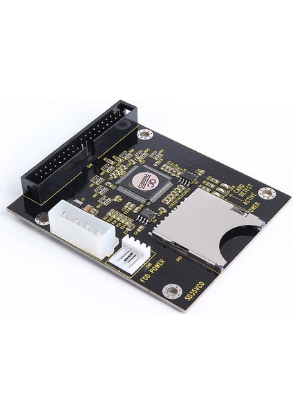 Sd 3.5 Inch Ide 40 Pin Converter Card Ide Sd Card Adapter SSD Içerikli Depo Adapteri Kartı Ide Eklentisi Kartı (Yurt Dışından)