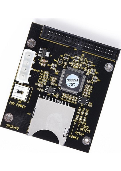 Sd 3.5 Inch Ide 40 Pin Converter Card Ide Sd Card Adapter SSD Içerikli Depo Adapteri Kartı Ide Eklentisi Kartı (Yurt Dışından)