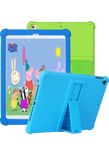 XHAPPY ARCTIC HUNTER Apple 10.2 Inç Tablet Pc Koruyucu Kılıf A2133 Düşmeyi Önleyici Braket Silikon Kılıf (Yurt Dışından)