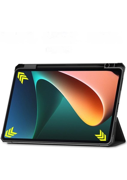 XHAPPY ARCTIC HUNTER Mi Pad 5 Tablet Pc Kılıfı Mi PAD5PRO Kalem Yuvalı Üç Katlı 5g Silikon 11 Inç Koruyucu Kabuk Yumuşak Kabuk (Yurt Dışından)