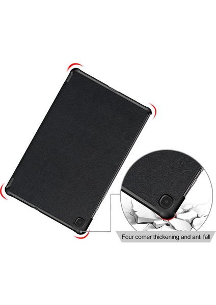 Samsung S6LITE 10.4-Inç Tablet Pc Kılıfı Üç Katlı Boyalı Uyuyan Deri Kılıf (Yurt Dışından) fiyatları