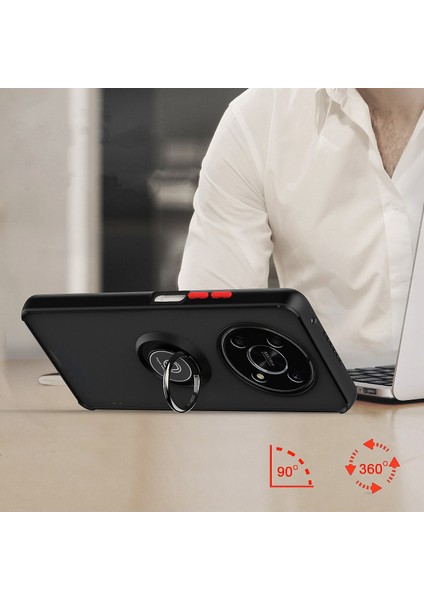 Honor X9A Için Telefon Kılıfı [düşmeye Karşı Koruma] Araba Manyetik Halka Tutuculu (Yurt Dışından) fiyatları