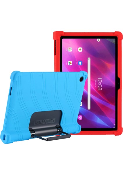 XHAPPY ARCTIC HUNTER Lenovo Yoga Tab 11-Inç YT-J706F Tablet Pc Kılıfı J706N Sarılı Kenar Düşme Önleyici Silikon Kılıf (Yurt Dışından)