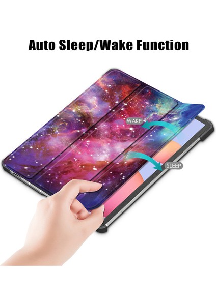 Samsung S7 Fe Tablet Kılıfı T730 Boyalı T736 Tablet Deri Kılıf Lite Kılıf 12.4 Inç (Yurt Dışından) modelleri