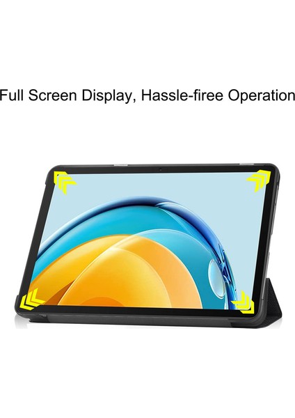 Huawei Matepad Se 10.4 Tablet Kılıfı Üç Katlı Boyalı Kılıf 10.4 Inç (Yurt Dışından) fırsatları