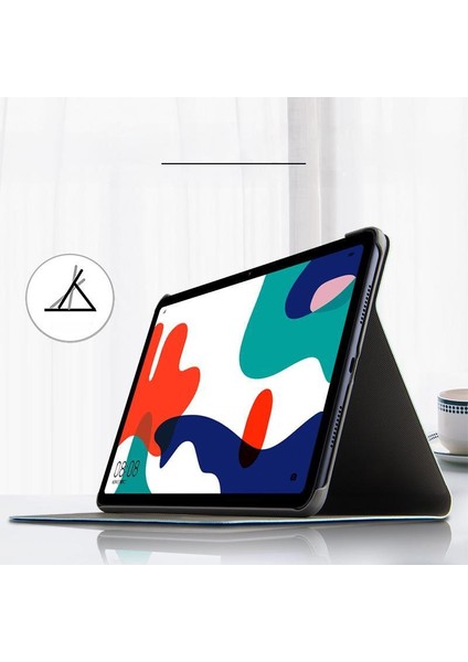 Huawei Matepad 10.4 Inç Tablet Kılıfı 10.4 Stand Sarma Düşme Önleyici Deri Kılıf (Yurt Dışından) fırsatları