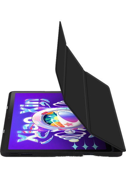 Lenovo Xiaoxin Pad Tablet Bilgisayar Koruyucu Kılıf 10.6 Inç Koruyucu Kabuk Tablet Bilgisayar Hareketsiz Kalem Yuvası Deri Çanta (Yurt Dışından) modelleri