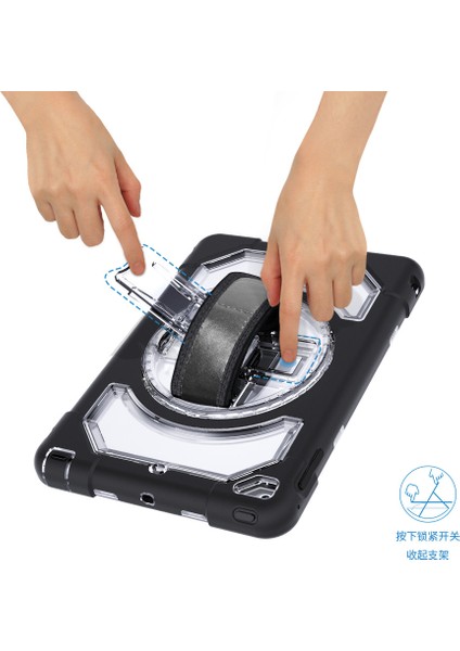 ipad 234 Evrensel Silikon Tablet Kılıfı 360° Dönebilen Apple Tablet Kılıfı (Yurt Dışından) fırsatları