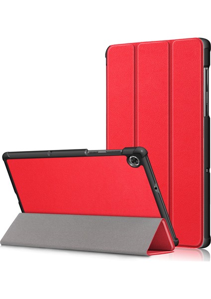 Lenovo M10PLUS Üç Katlı Tablet Kılıfı 10.3 Inç Uyuyan Deri Kılıf (Yurt Dışından)