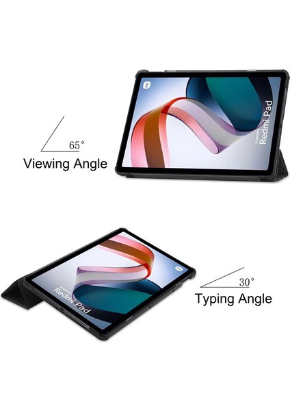 Redmi Tablet Bilgisayar Kasası Redmipad 10.6 Üç Katlı Koruyucu Kabuk Boyalı Sert Kabuk 10.61 Inç Kabuk (Yurt Dışından) modelleri