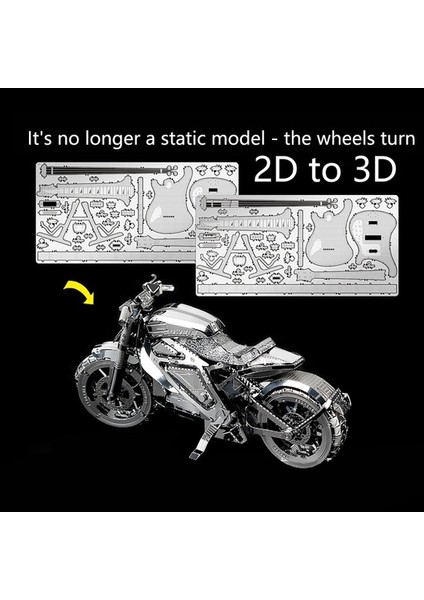 Hong Store 3D Metal Montaj Modeli Bulmaca (Yurt Dışından) modelleri