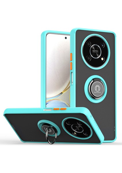 Honor X9A Için Telefon Kılıfı [düşmeye Karşı Koruma] Araba Manyetik Halka Tutuculu (Yurt Dışından)