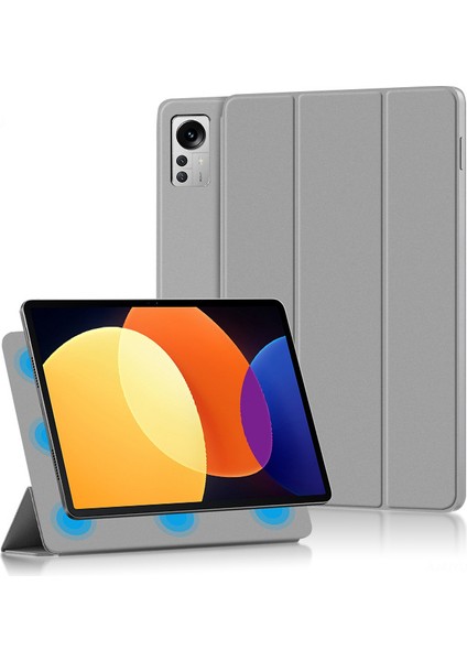 Mi Tablet Kılıfı 5pro 12.4 Inç Manyetik Emme Çift Taraflı Koruyucu Kılıf Kapak Uyku Deri Kılıf (Yurt Dışından)