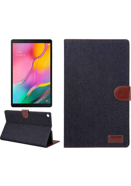 XHAPPY ARCTIC HUNTER Samsung Tab A 10.1 Inç Tablet Bilgisayar Kasası T515 Koruyucu Kılıf Kot Desenli Deri Kılıf T510 Stand Tokası (Yurt Dışından)