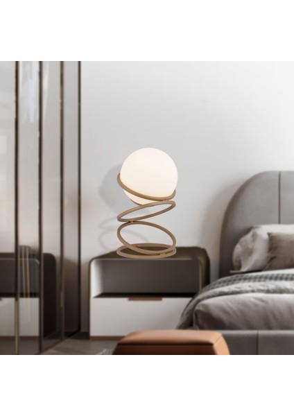 Magura Tekli Eskitme Modern Yatak Odası Salon Abajur