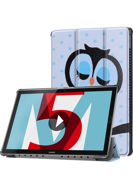 Huaweı M5 10.8 Tablet Koruyucu Kılıf Boyalı Uyuyan Tablet Koruyucu Kılıfta %30 Indirim (Yurt Dışından)