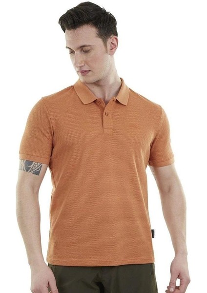 Edge Erkek Polo T-Shirt Kiremit