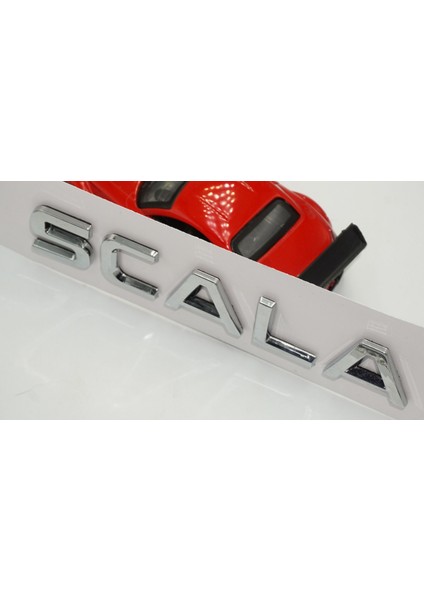 Skoda Scala Bagaj 3m 3D Krom Abs Logo Amblem indirimleri