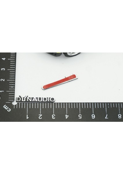 Dynaudio Logo Hoparlör Krom Metal 3m Logo Amblem 2 Li Set indirimleri