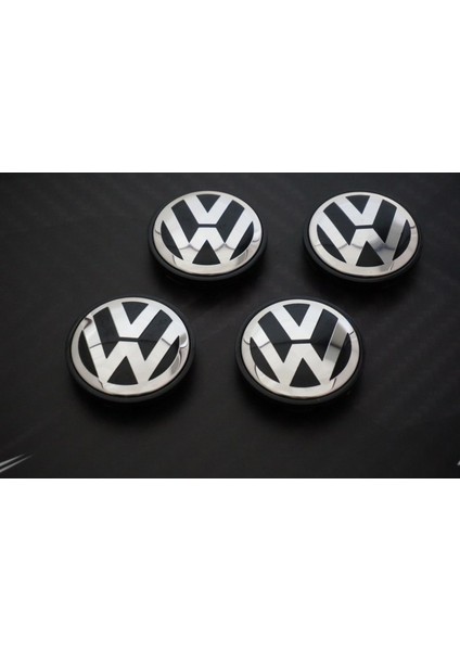 Volkswagen Orjinal Jant Göbek Kapağı Seti 56MM