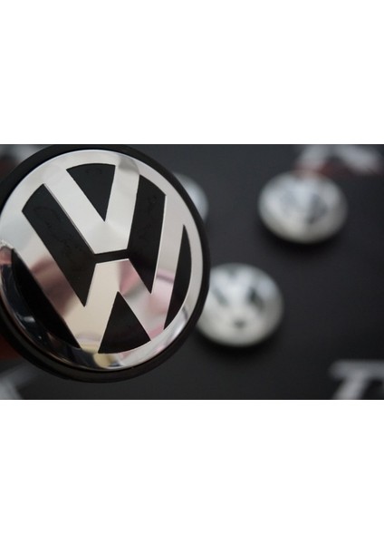 Volkswagen Orjinal Jant Göbek Kapağı Seti 56MM